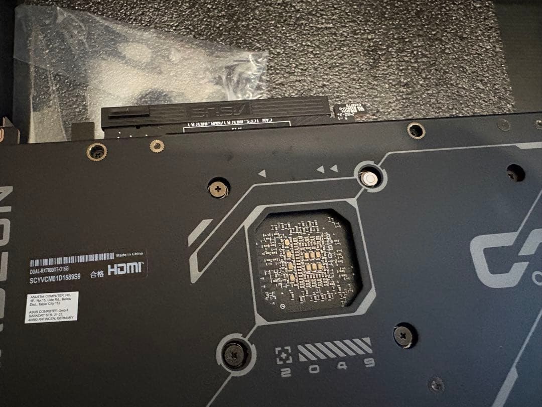 【値下げ】ASUS Radeon RX 7800 XT 16GB OC DUAL