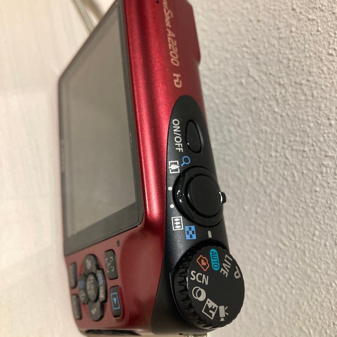 【動作確認済】Canon PowerShot A2200 レッド