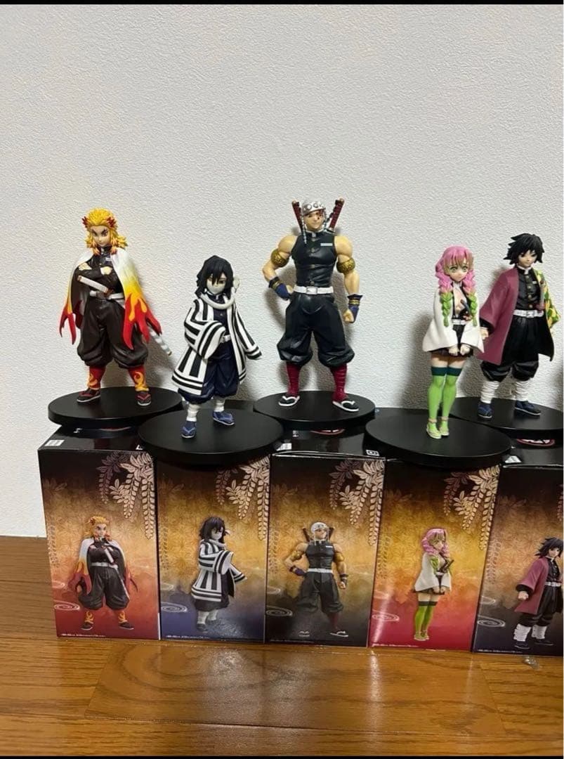 鬼滅の刃 絆ノ装　玖ノ型 フィギュア プライズ 9個セット