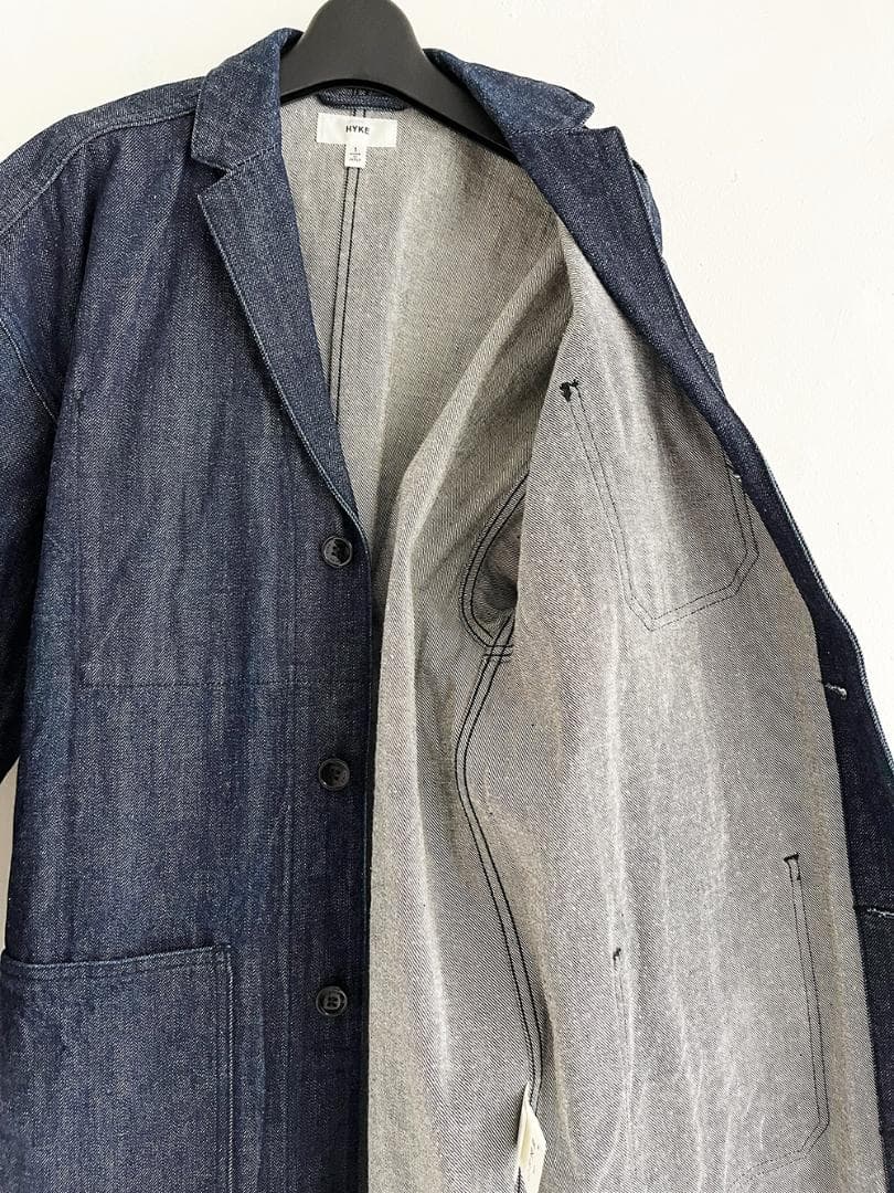 HYKE デニム コート 1
