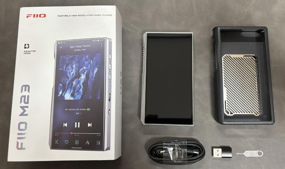 【1/4まで期間限定値下げ】FIIO M23 Stainless Steel