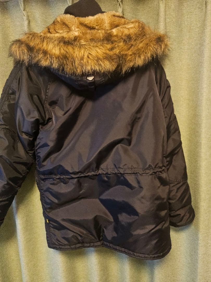 ALPHA N3B アルファ ×エドウィン　カラー：黒×黄　Lサイズ