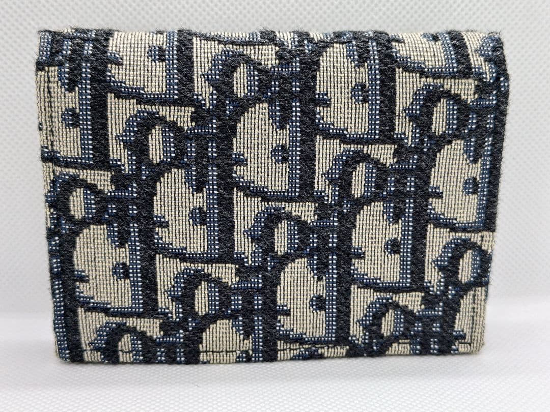 DIOR カードケース オブリーク ジャガード 名刺入れ ビジネスカードホルダー