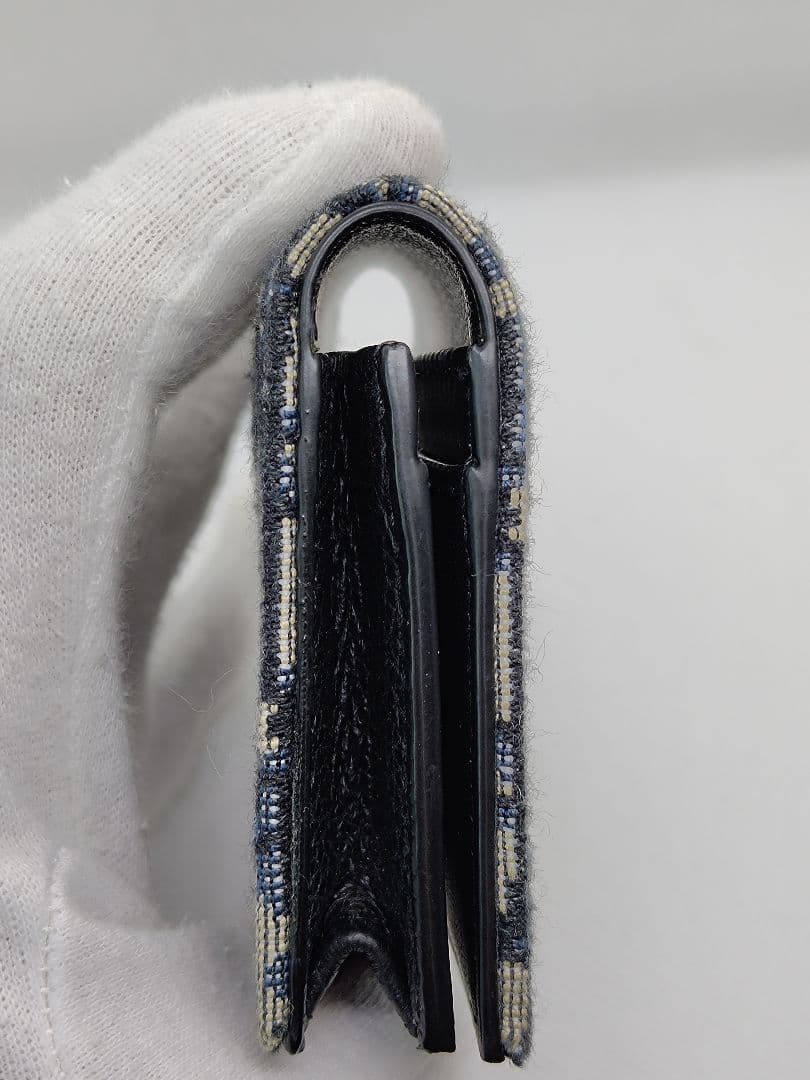 DIOR カードケース オブリーク ジャガード 名刺入れ ビジネスカードホルダー