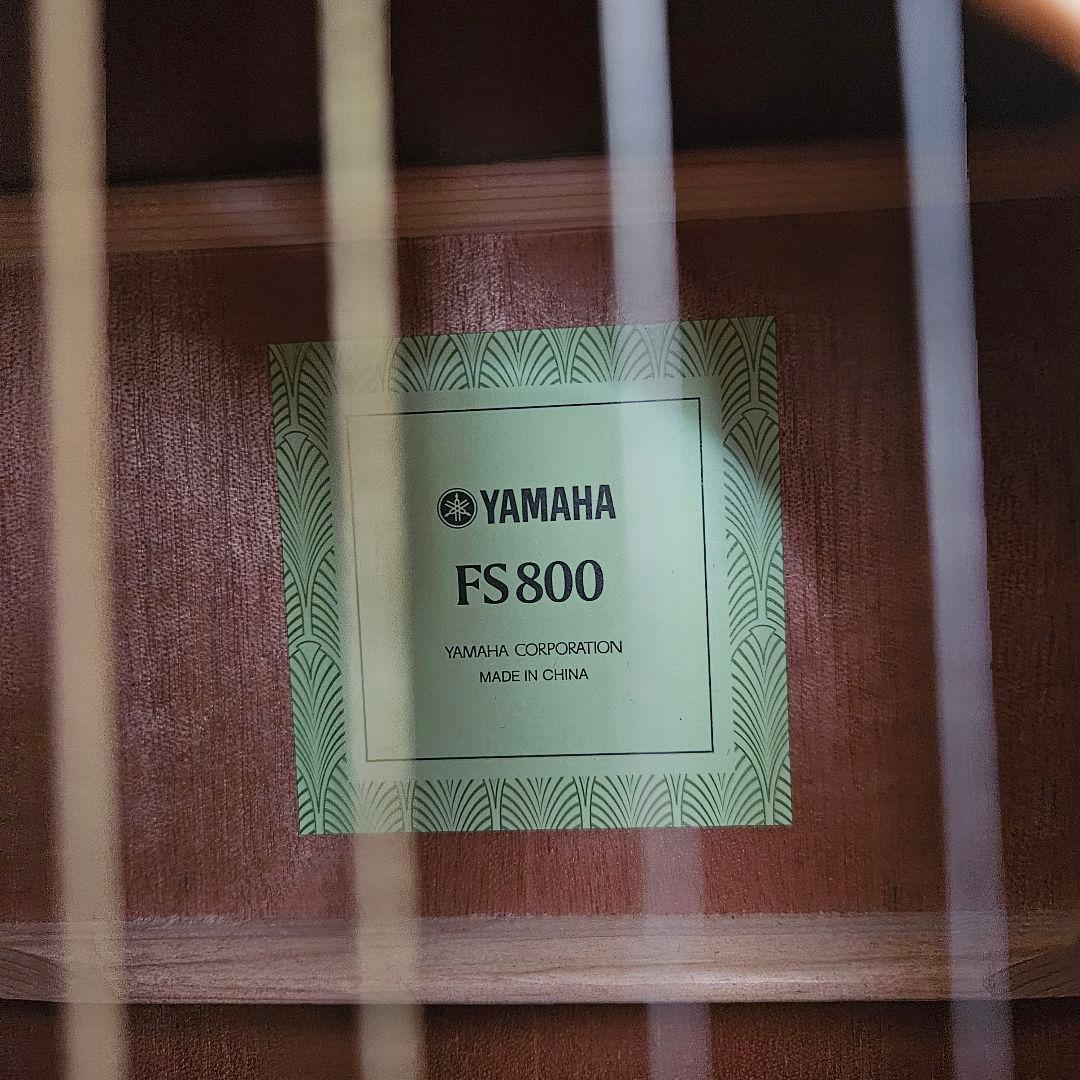 【送料込】YAMAHA アコースティックギター　FS800