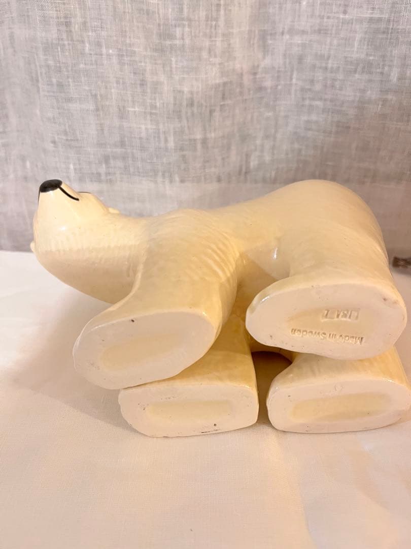 訳あり リサラーソン シロクマ親子セット