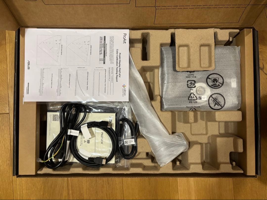 ディスプレイ・モニター本体 ASUS ProArt PA27JCV