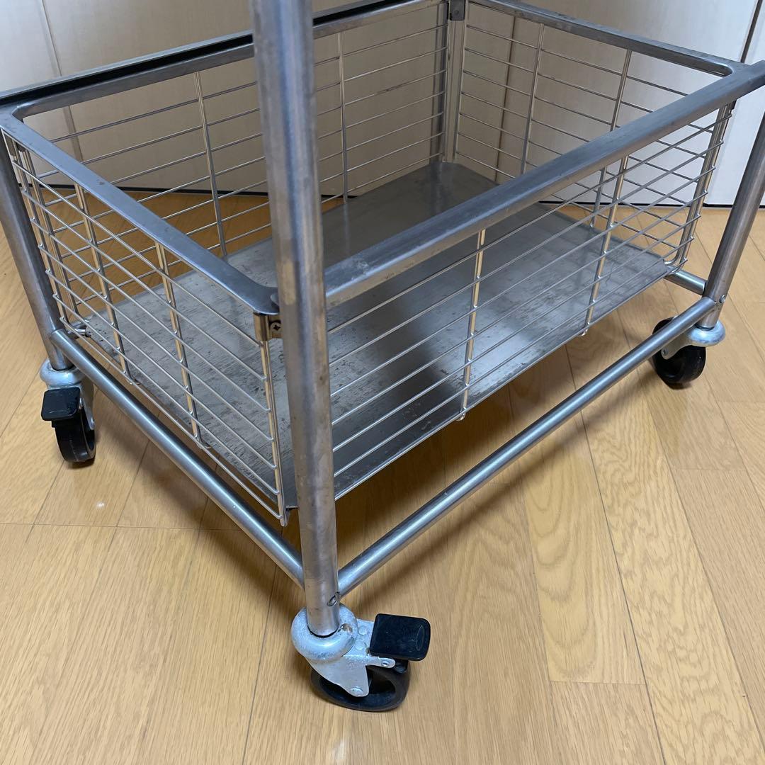 4月掲載終了予定：ステンレスワゴン IKEA イケア GRUNDTAL 廃盤