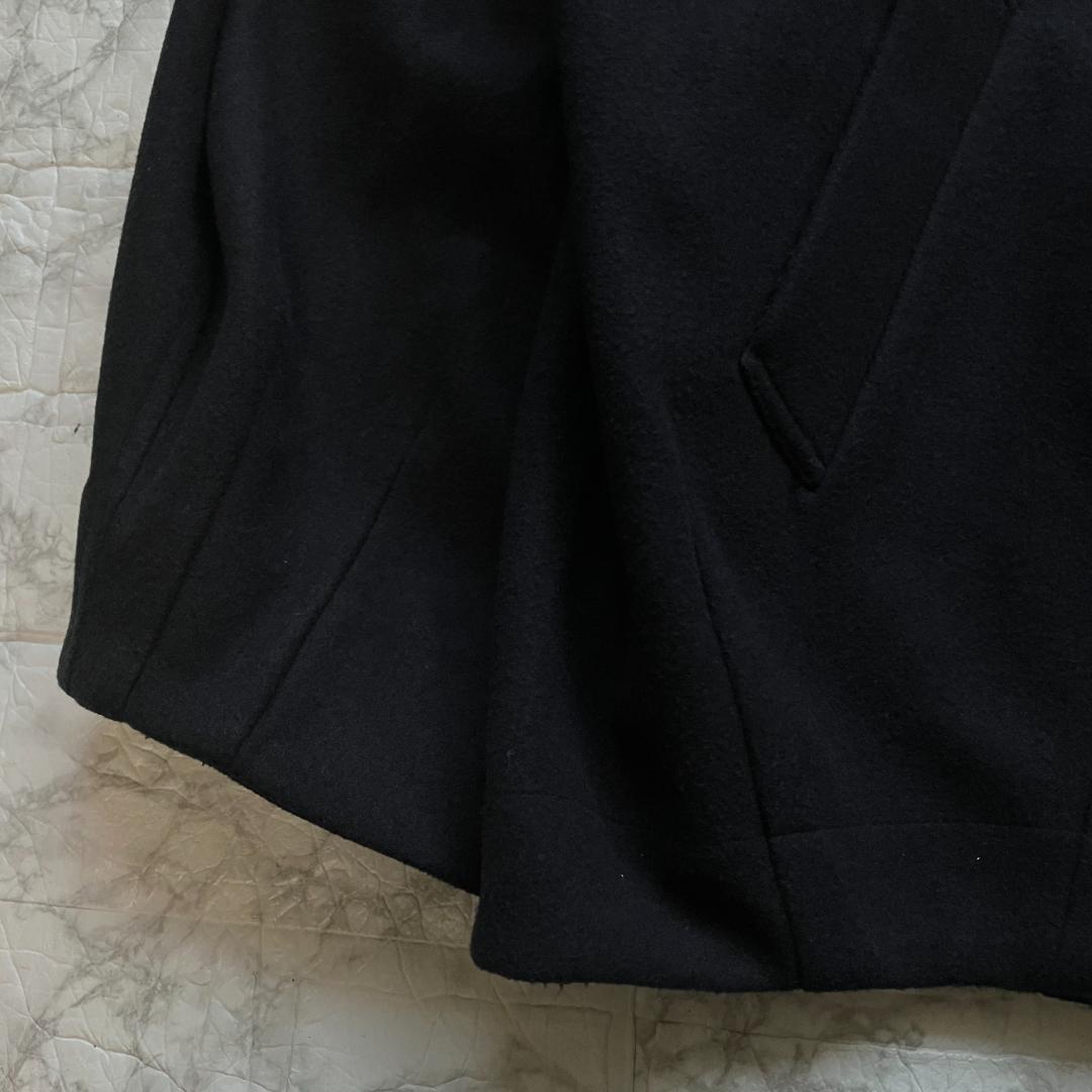 BEARDSLEY 袖パフ ジップブルゾン ブラック ゆったり フリー 近年