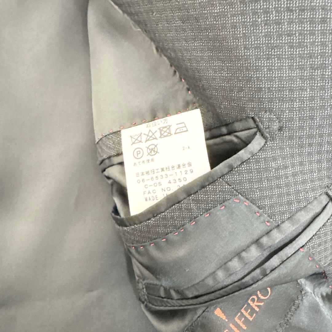 LUCIFERO×Tollegno1900 3ピーススーツ ブラック M