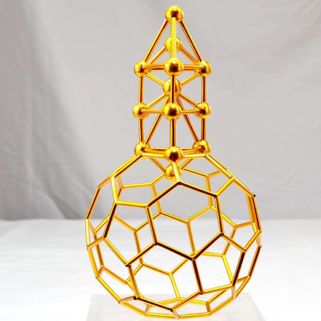 バッキーカバラ　生命の樹＋フラーレン　立体カバラ　3Dカバラ　★ GGL3