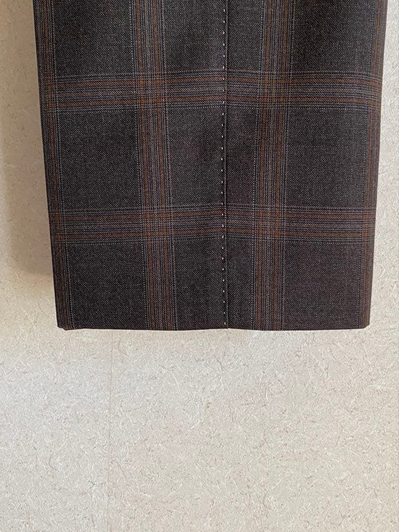 ポールスミス　ビジネススーツ　Ｌブラウンチェック