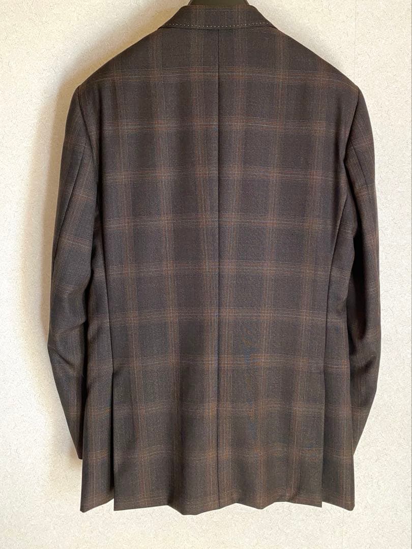 ポールスミス　ビジネススーツ　Ｌブラウンチェック