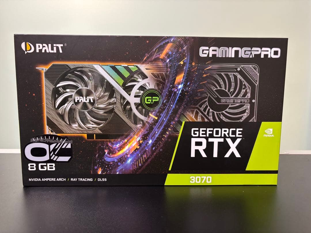【未開封】PALIT GeForce RTX3070 Gaming Pro8GB