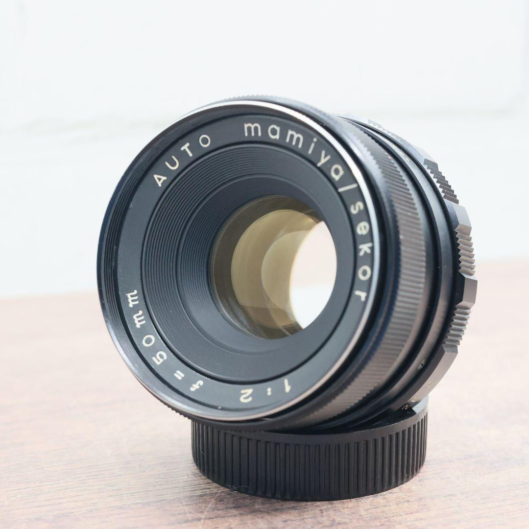 《希少モデル》AUTO mamiya/sekor 50mm F2 【良品】