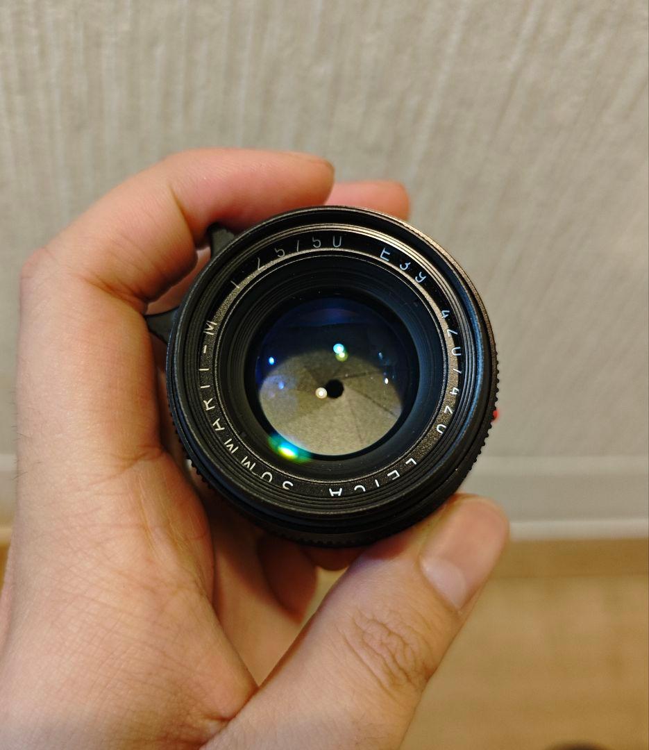 Leica Summarit-M 50mm f2.5 6bit 純正フィルター付