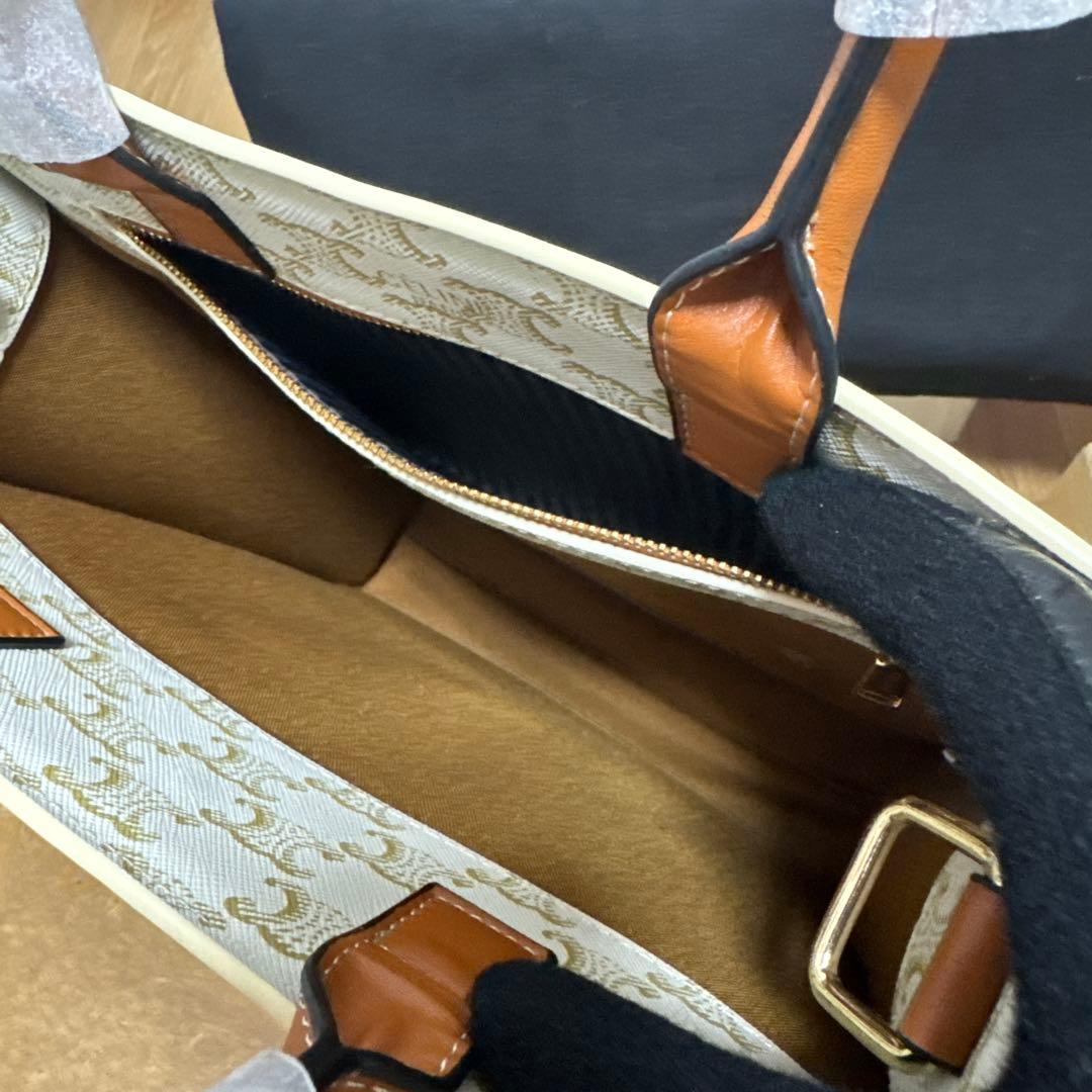 CELINE セリーヌ モノグラム トートバッグ ショルダー紐付き