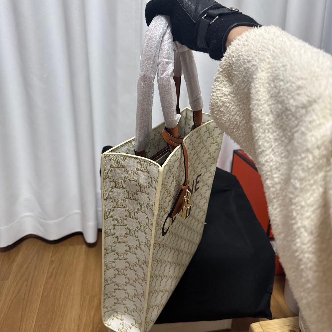 CELINE セリーヌ モノグラム トートバッグ ショルダー紐付き
