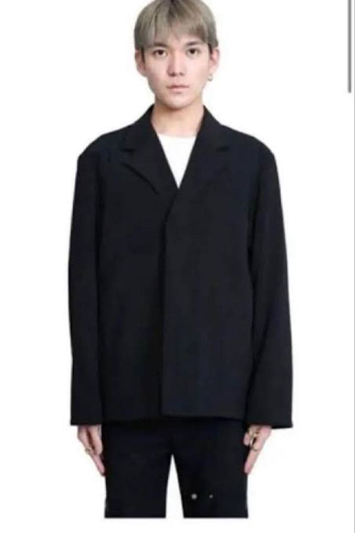 CORNERSTONE 22SS ブラック テーラードジャケット sullen