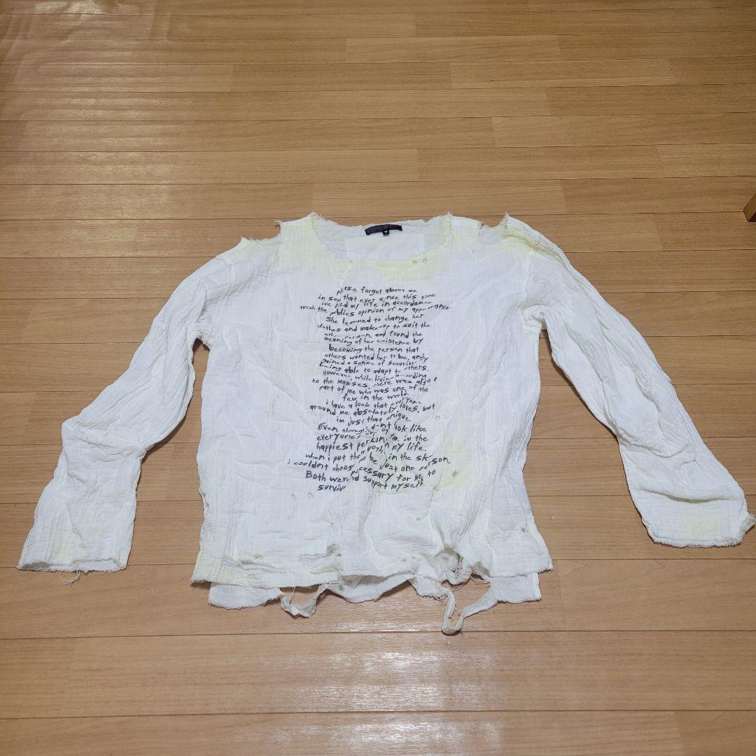 トップス smoked double gauze shirt