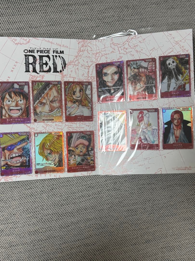 ワンピースカード プレミアムカードコレクション 25周年 フィルムレッド
