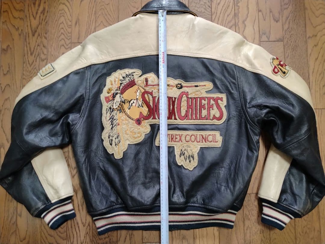AVIREX アビレックス オールレザースタジャン SIOUX CHIEFS