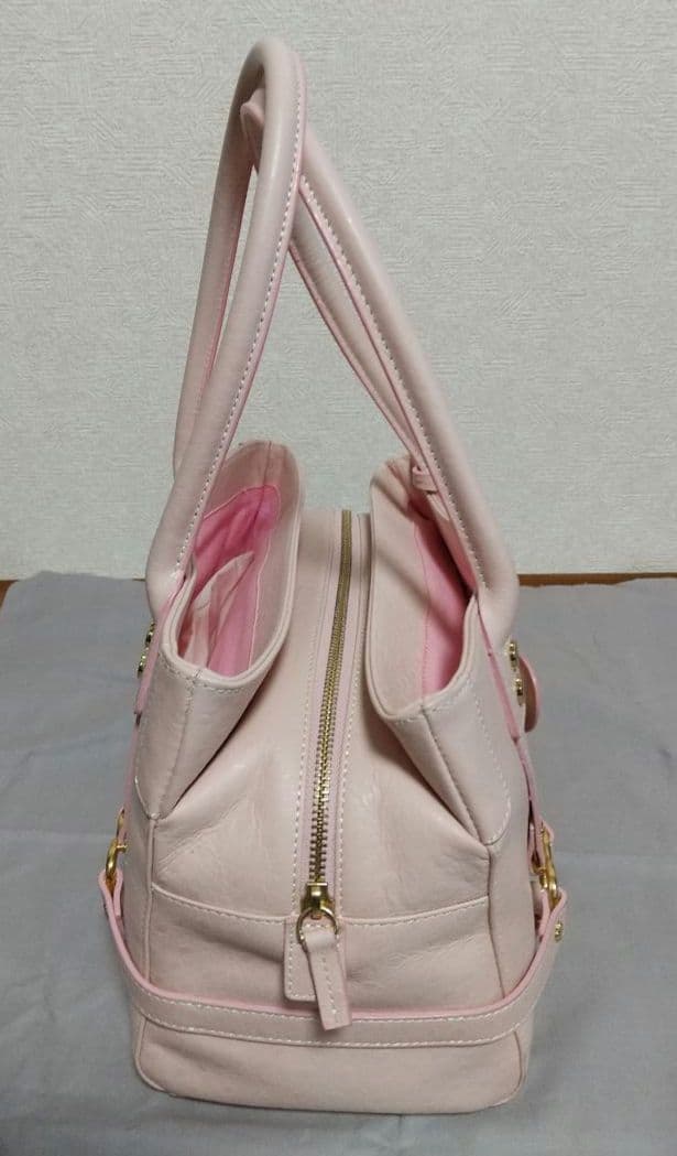 【レトロ可愛い】サマンサタバサ♡ピンクトートバッグ／平成初期の希少デザイン