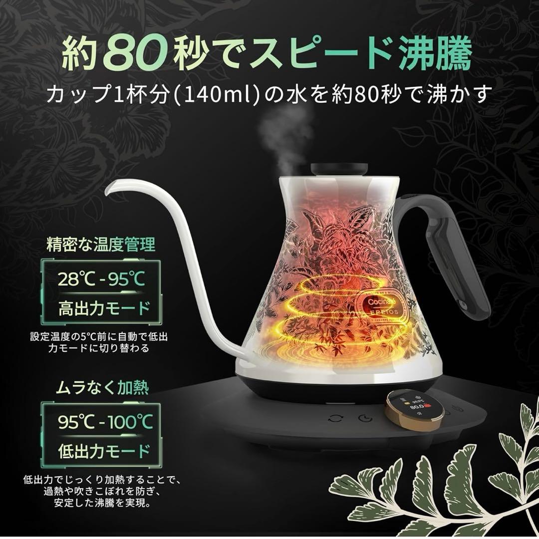 EPEIOS Fine&Flow ドリップケトル LUX 600