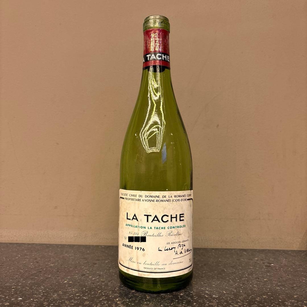 DRC ラターシュ　1976年　空瓶　※コルク無し　LA TACHE
