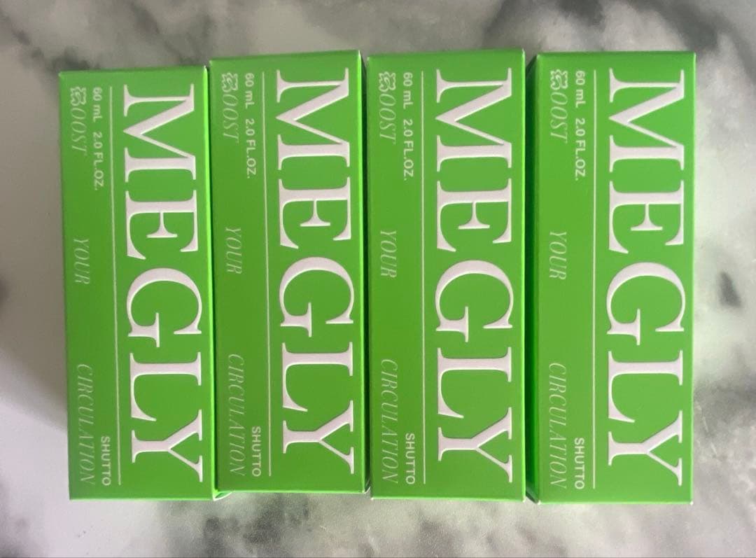 MEGLY メグリーシュット 60mL 化粧水4本セット