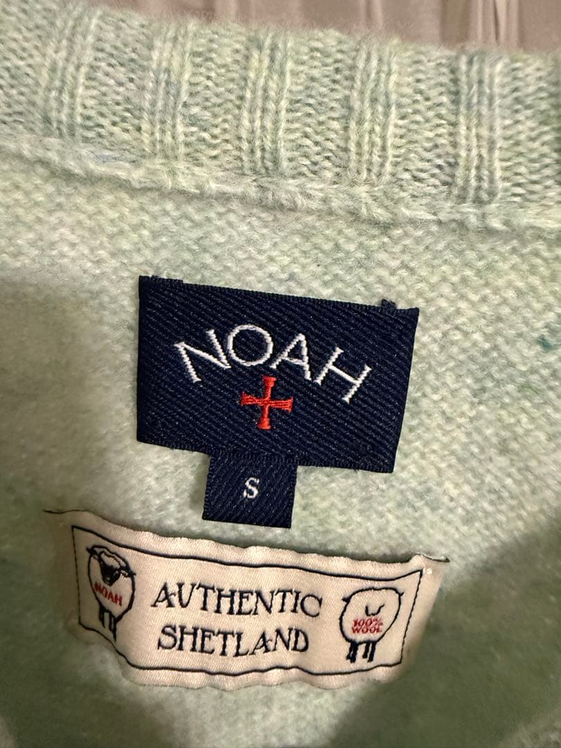 NOAH ミントグリーン セーター S