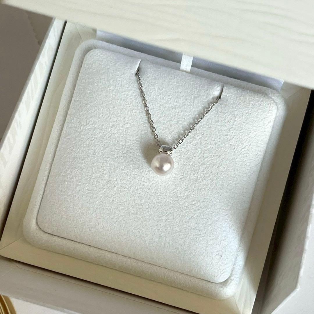 MIKIMOTO ミキモト パール ネックレス ペンダント 現行品