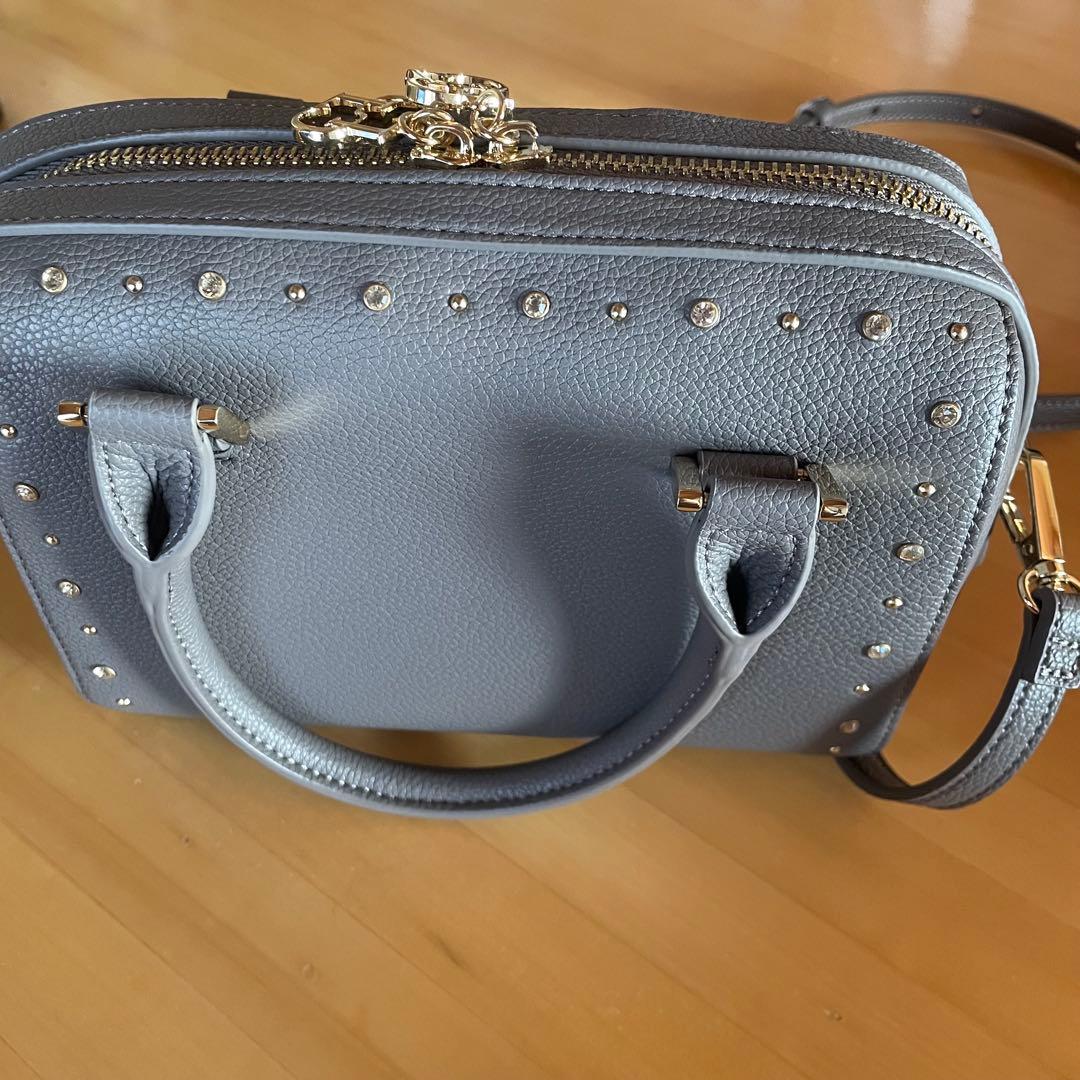 CELFORD セルフォードビジュースタッズ　ボストンバッグ　グレー　レディース