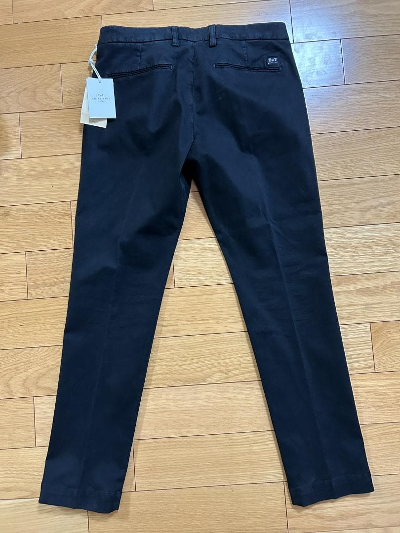 新品・未使用 アントレアミ entre amis アントレアミ チノパン 黒