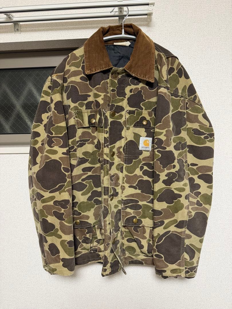 80s carhartt ダック ハンター カモ ハンティング ジャケット
