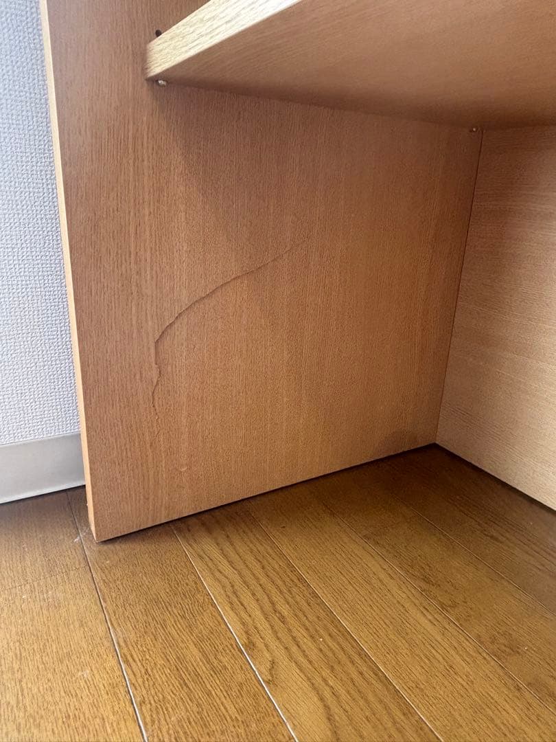 【送料込み】天然木 キッチンカウンター カップボード 120cm