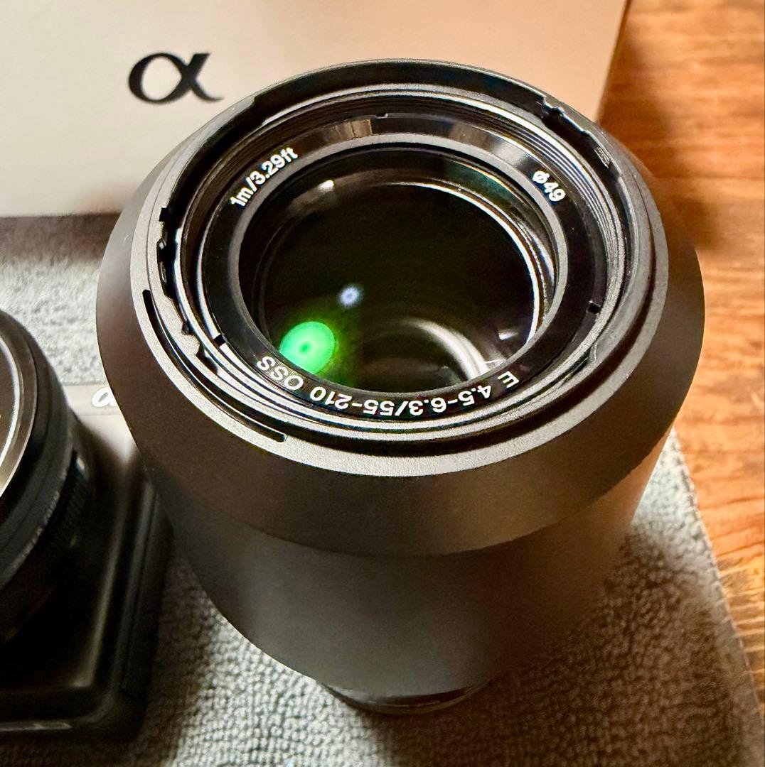 【美品】SONY ZV-E10Y 純正ダブルズームレンズキット　他アクセサリー