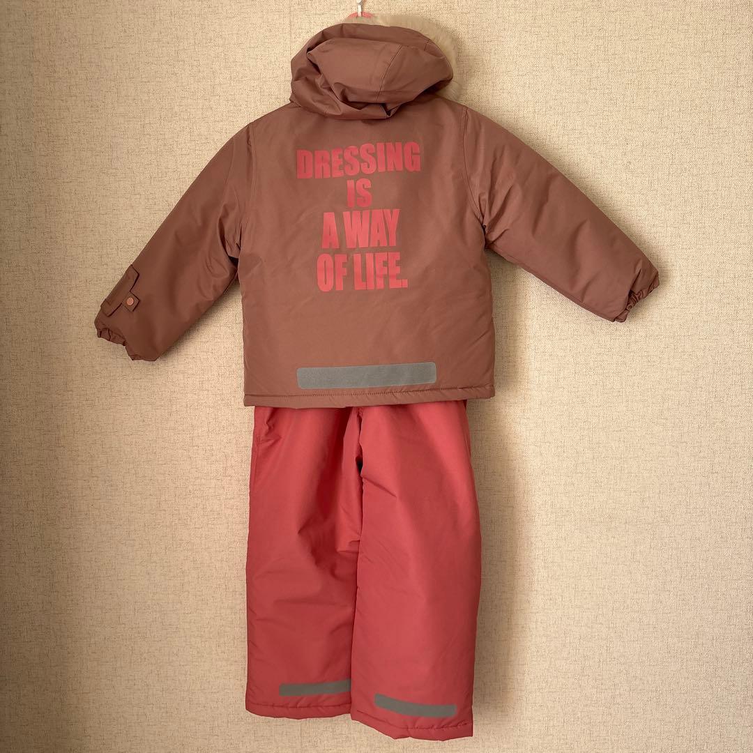 【新品】ムージョンジョン　スキーウェア　上下　セパレート　120