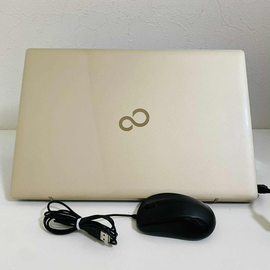 Y63 富士通ノートパソコンSSD第7世代高速 WEBカメラ Windows11