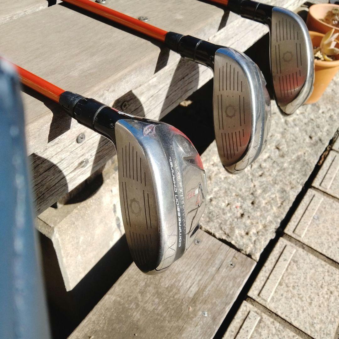 希少NIKE フェアウェイウッド3本セット 3番,5番,7番