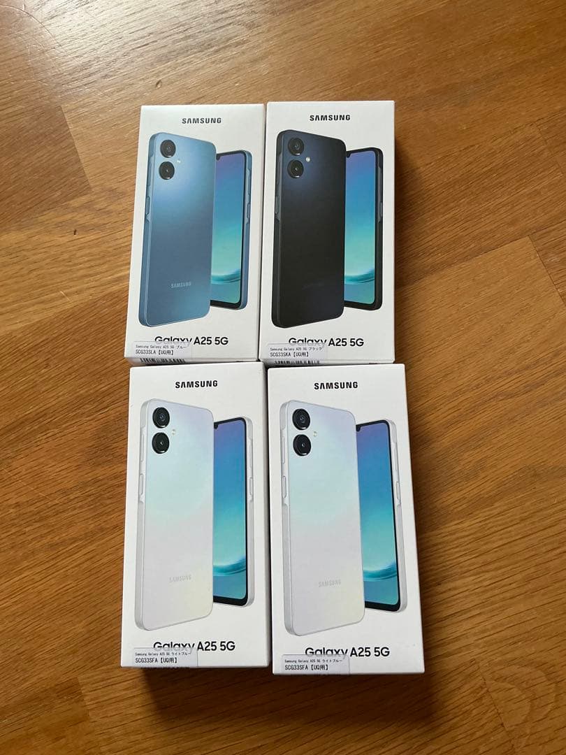Samsung Galaxy A25 5G 本体 4台セット