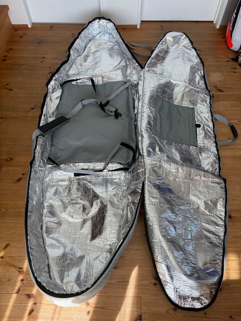 TRANSPORTER サーフボードケース （トリップ用）グレー　3本収納可能