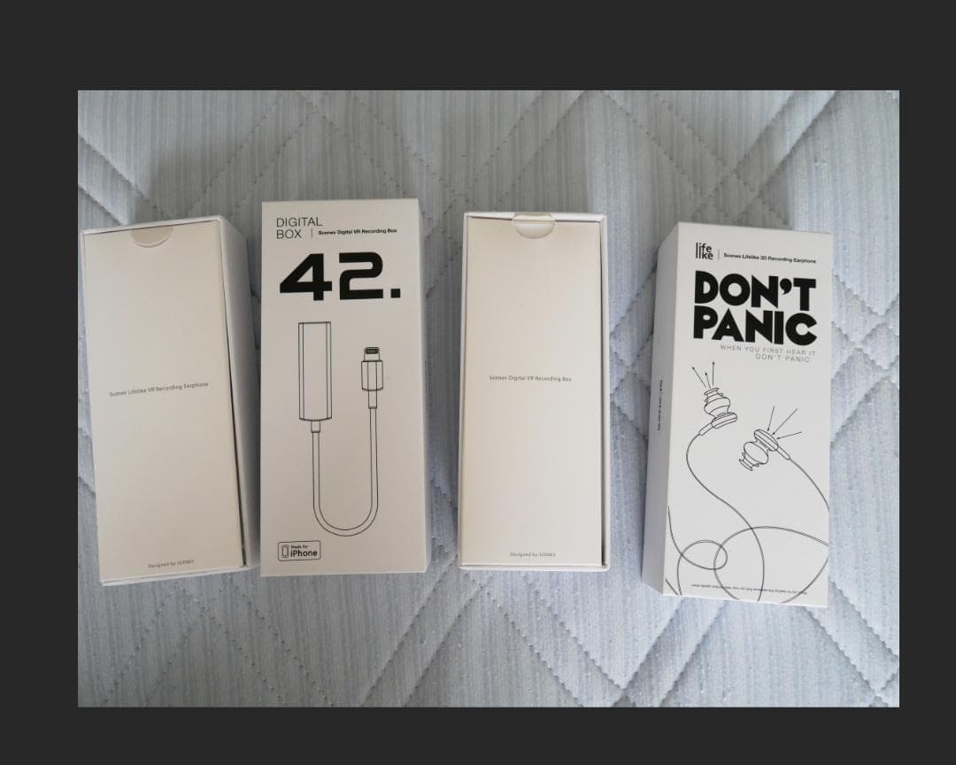 Scenes LifeLike バイノーラルイヤホン