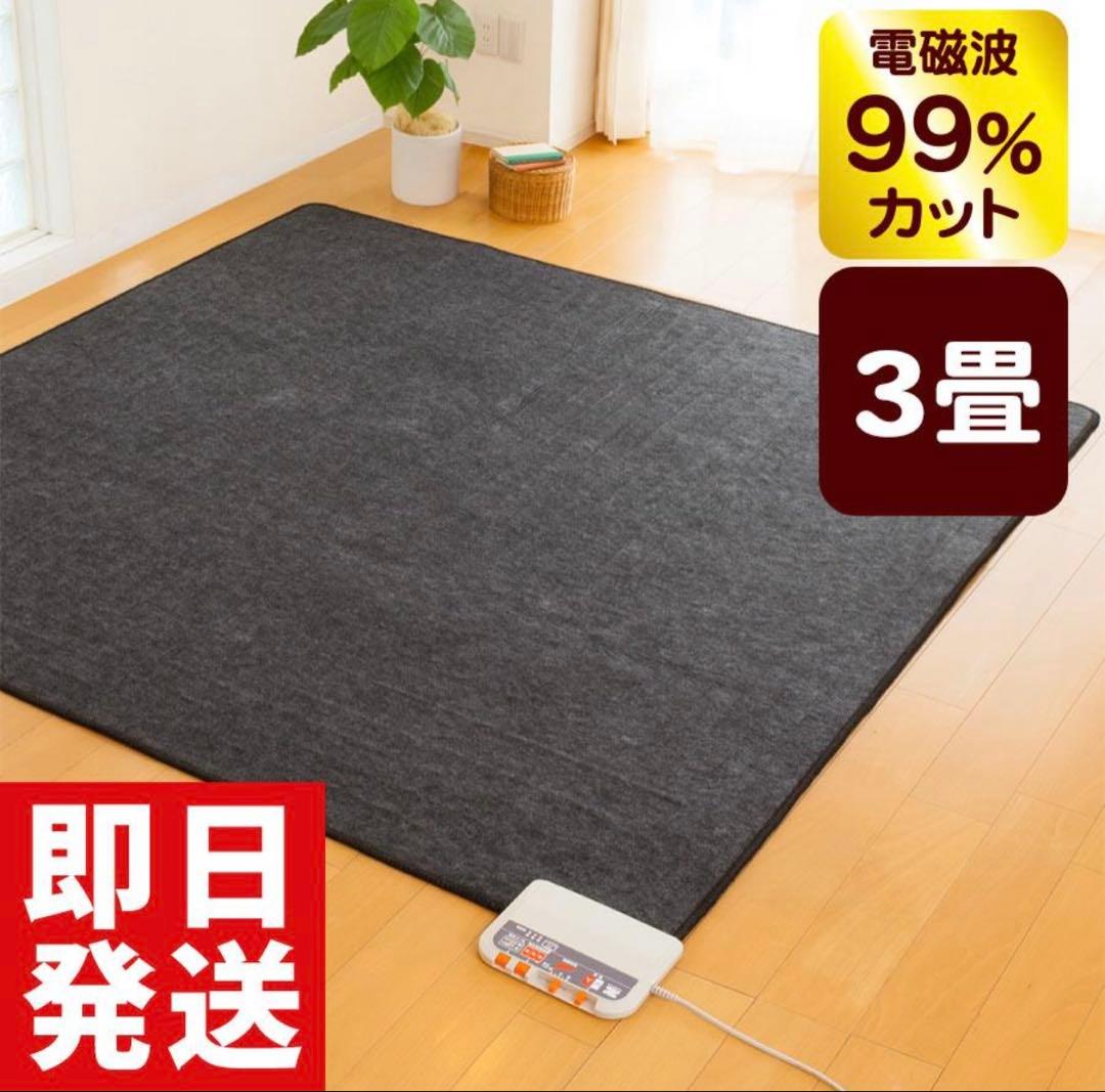 ゼンケン 電磁波カット ホットカーペット 3畳タイプ 本体のみ ZCB-30P