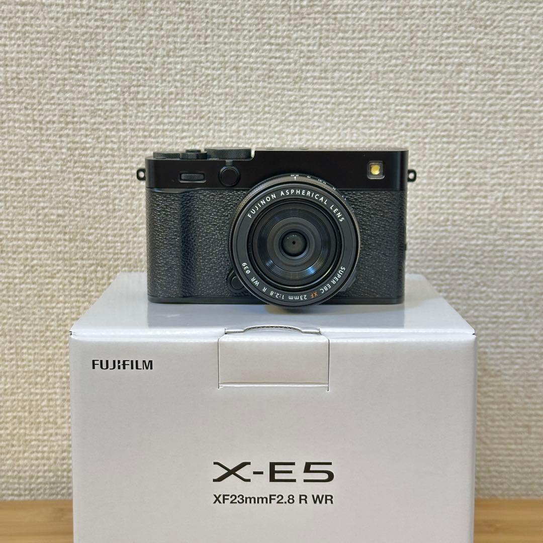 FUJIFILM X-E5 XF23mmレンズキット ブラック