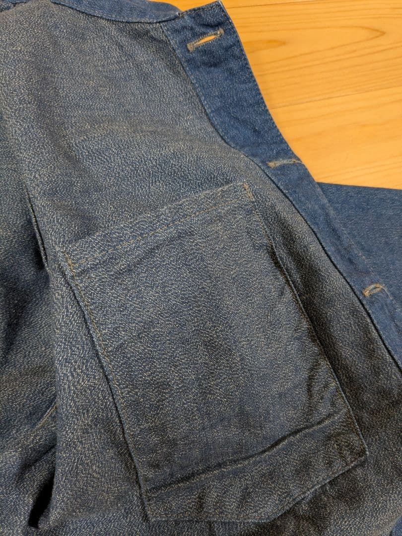 DUCK DIGGER(WAREHOUSE)杢デニムカバーオール サイズ 38