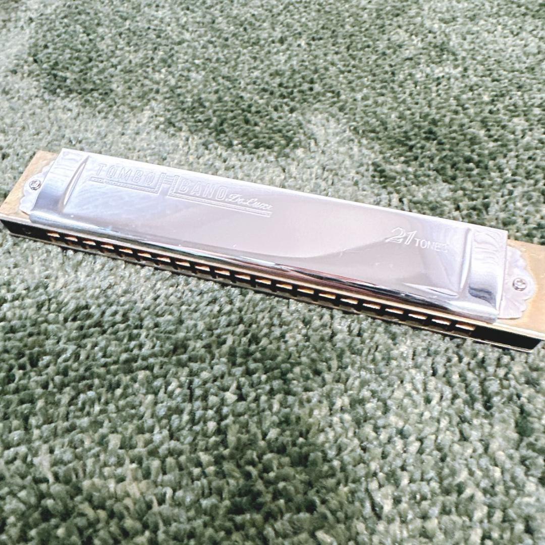 TOMBO BAND Deluxe 21TONE ハーモニカ ケース トンボ