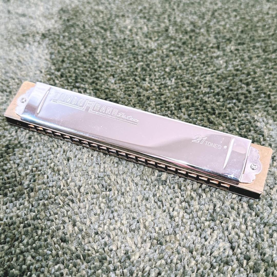 TOMBO BAND Deluxe 21TONE ハーモニカ ケース トンボ