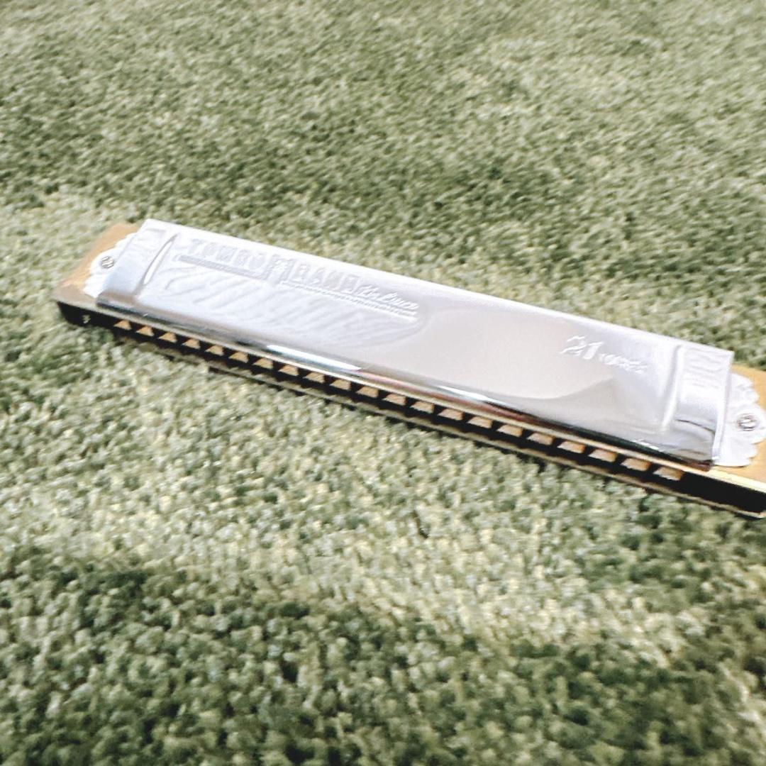 TOMBO BAND Deluxe 21TONE ハーモニカ ケース トンボ