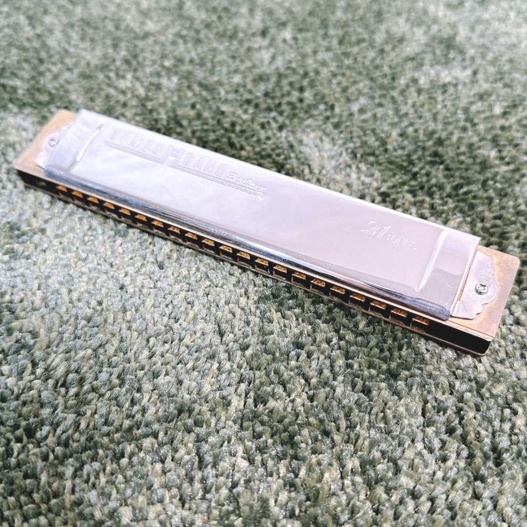 TOMBO BAND Deluxe 21TONE ハーモニカ ケース トンボ